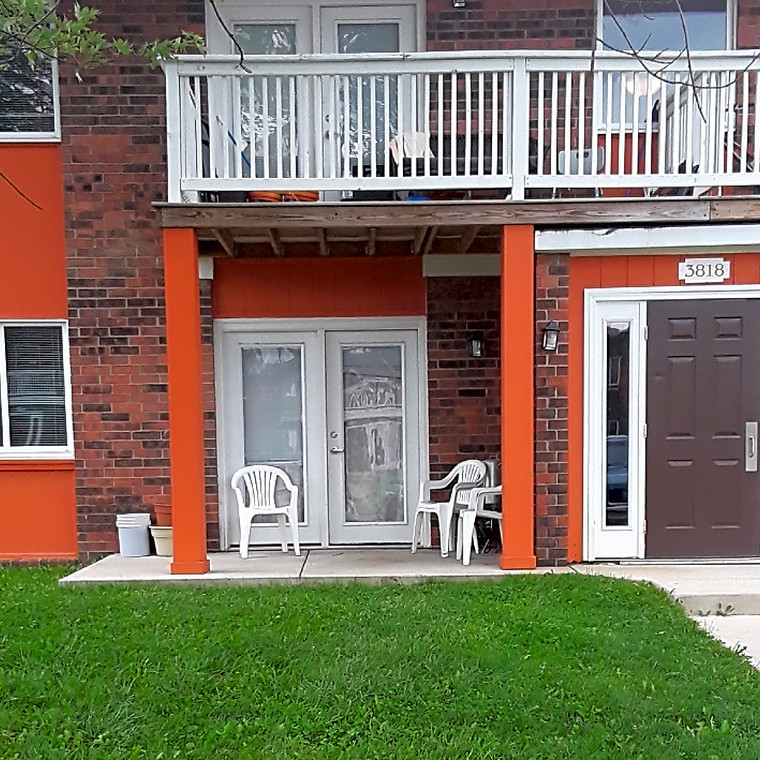 Private patios and balconies